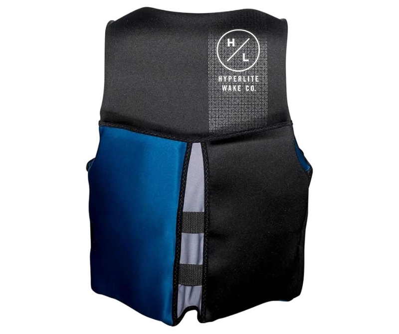 HYPERLITE CHALECO SALVAVIDAS HOMBRE PRIMER NEOPRENO AZUL GRIS - S - 2