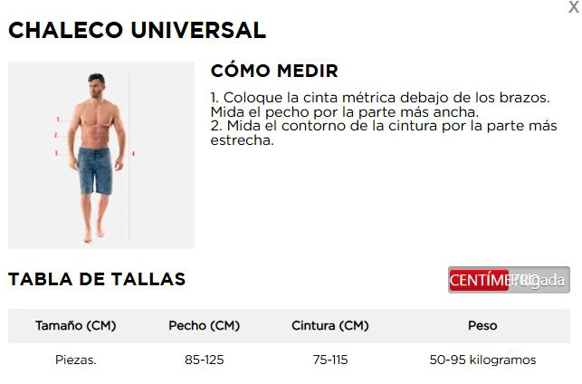 JOBE CHALECO SALVAVIDAS UNIVERSAL AZUL - 5
