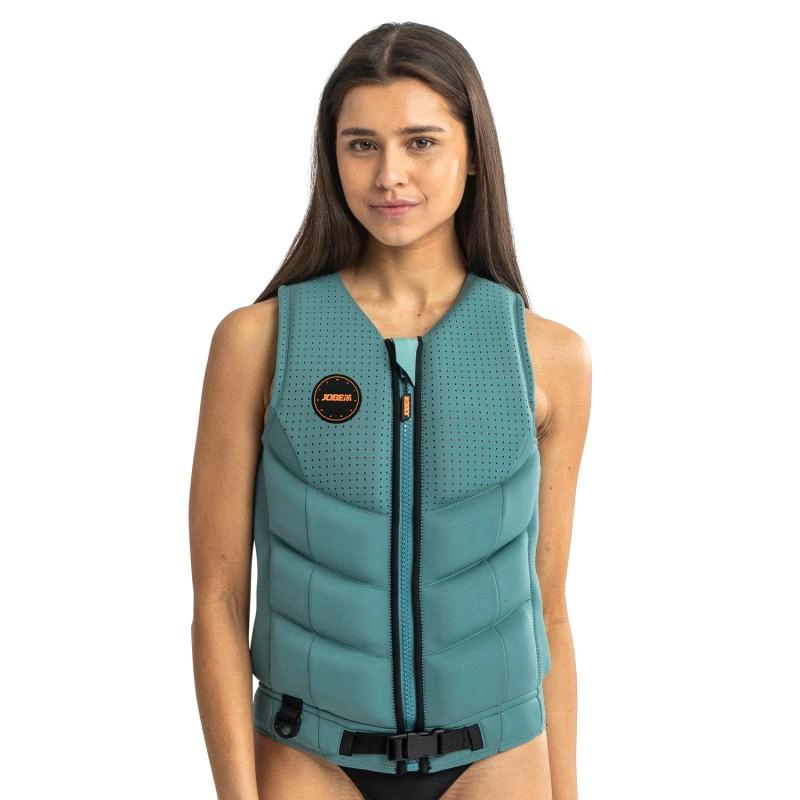 JOBE CHALECO SALVAVIDAS MUJER NEOPRENO FRAGMENT VINTAGE TEAL - S/M - 1