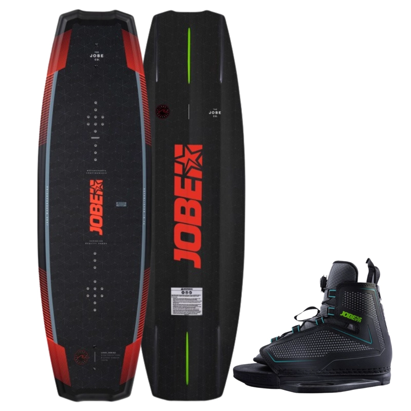 JOBE WAKEBOARD LOGO SERIES 138 CON FIJACIONES MAZE 7-10 - 138 - 1