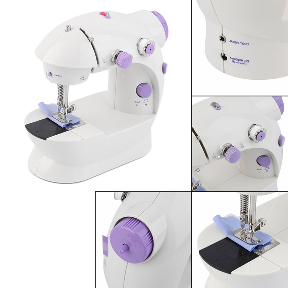 MAQUINA DE COSER DEWINNER PORTATIL 2 VELOCIDADES - 3