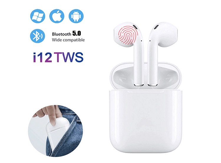 AUDÍFONOS DEWINNER I12 BLUETOOTH BLANCO - 2