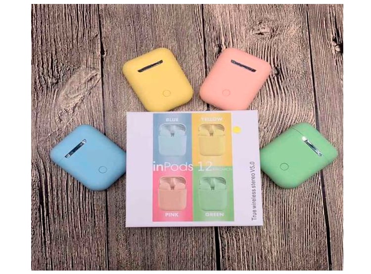 AUDÍFONOS DEWINNER I12 BLUETOOTH VERDE - 3