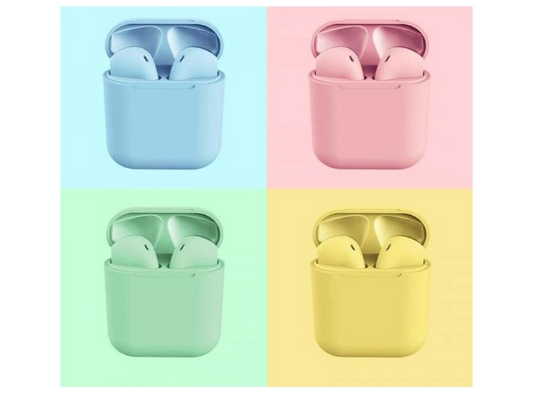 AUDÍFONOS DEWINNER I12 BLUETOOTH AMARILLO - 2