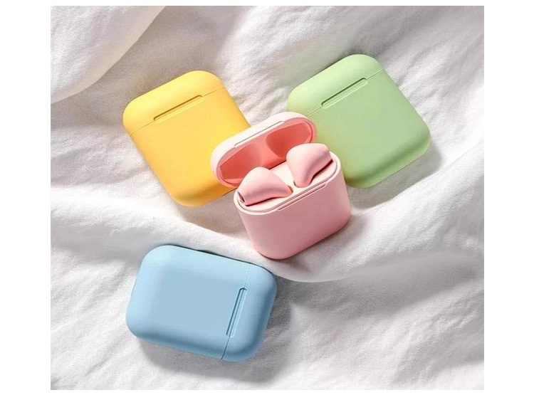 AUDÍFONOS DEWINNER I12 BLUETOOTH AMARILLO - 3