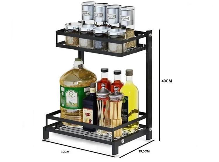 ORGANIZADOR RACK 2 NIVELES COCINA - 2