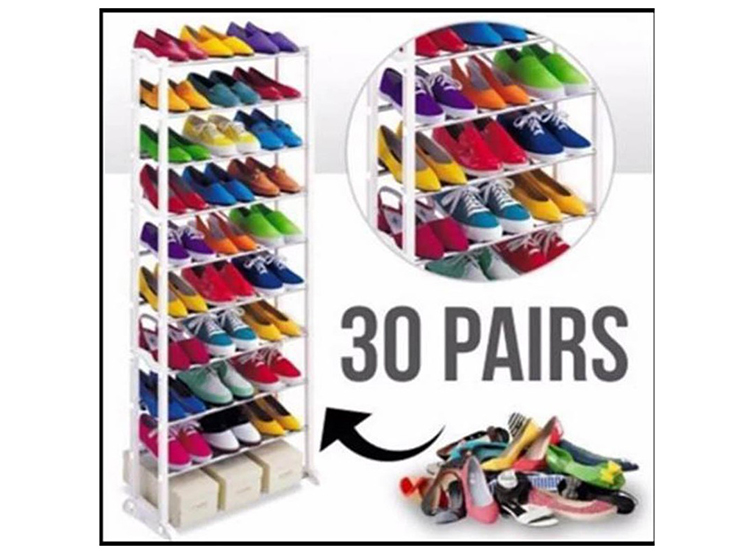 2 RACK ZAPATERO LA CUPONERA ORGANIZADOR 30 PARES - 2