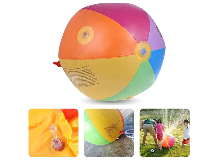 PELOTA PLAYERA LANZA AGUA - 1