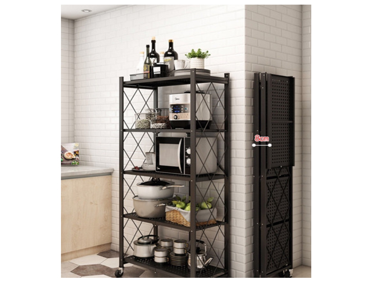 ESTANTE PLEGABLE CON RUEDAS 5 NIVELES - 3