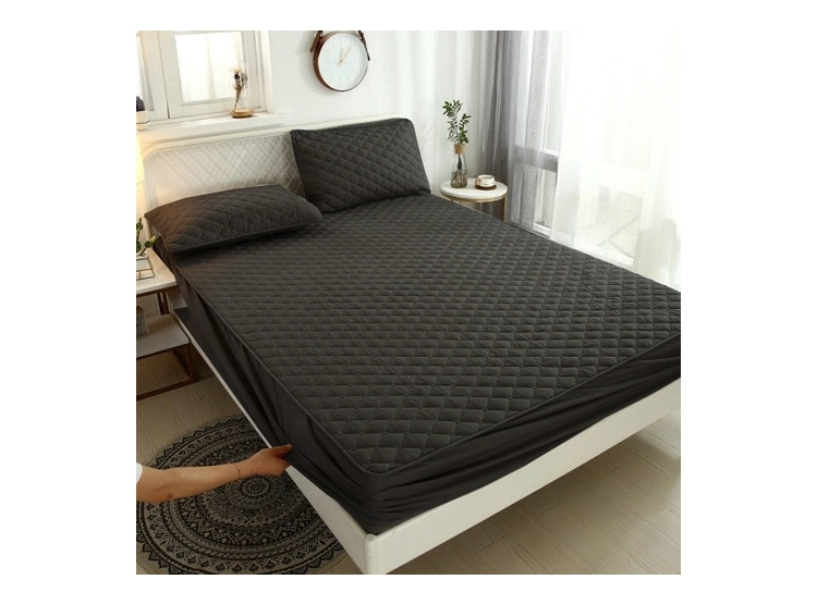 CUBRECOLCHÓN LA CUPONERA NEGRO IMPERMEABLE HIPOALERGENICO 1.5 - 3