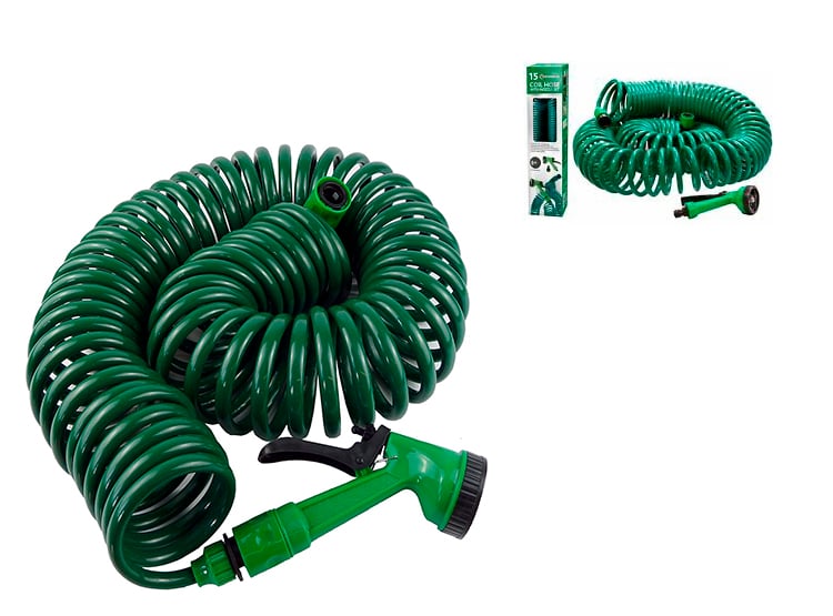 MANGUERA LA CUPONERA ESPIRAL RETRACTIL 15 MTS - 3