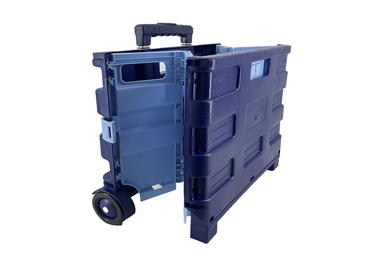 CAJA PLEGABLE ORGANIZADOR PLASTICO CON RUEDAS - 3