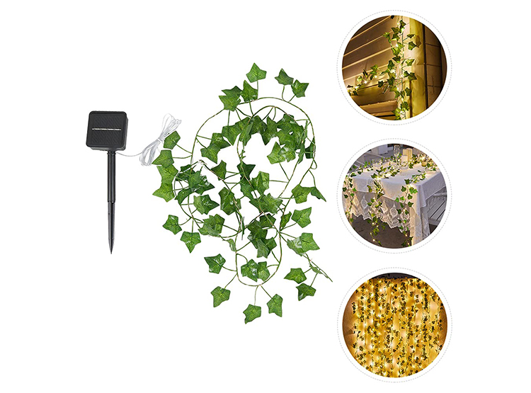 GUIRNALDA ENREDADERA SOLAR LUCES LED - 2