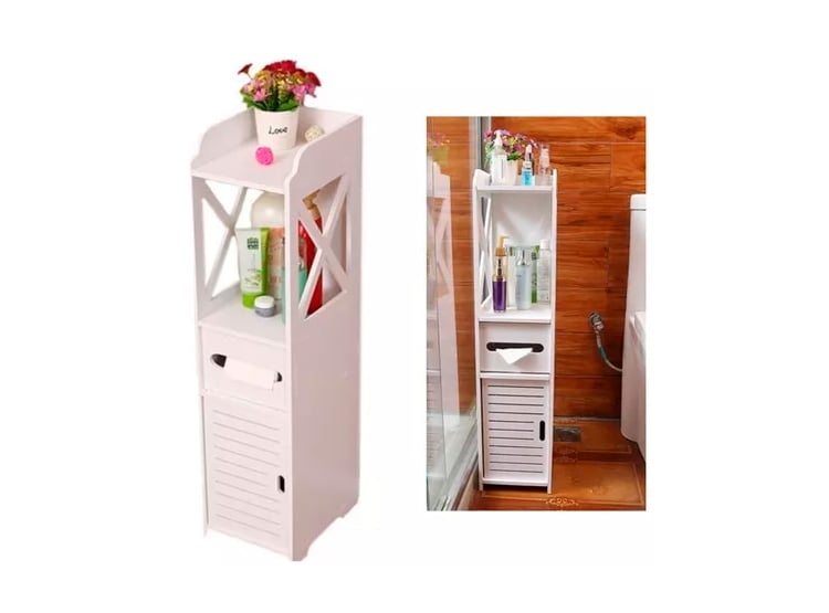 ESTANTE ORGANIZADOR DE BAÑO MULTIUSO - 1