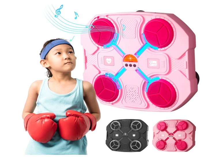 MANUBRIO LA CUPONERA MAQUINA BOXEO MUSICAL BLUETOOTH PARA NIÑOS - 2