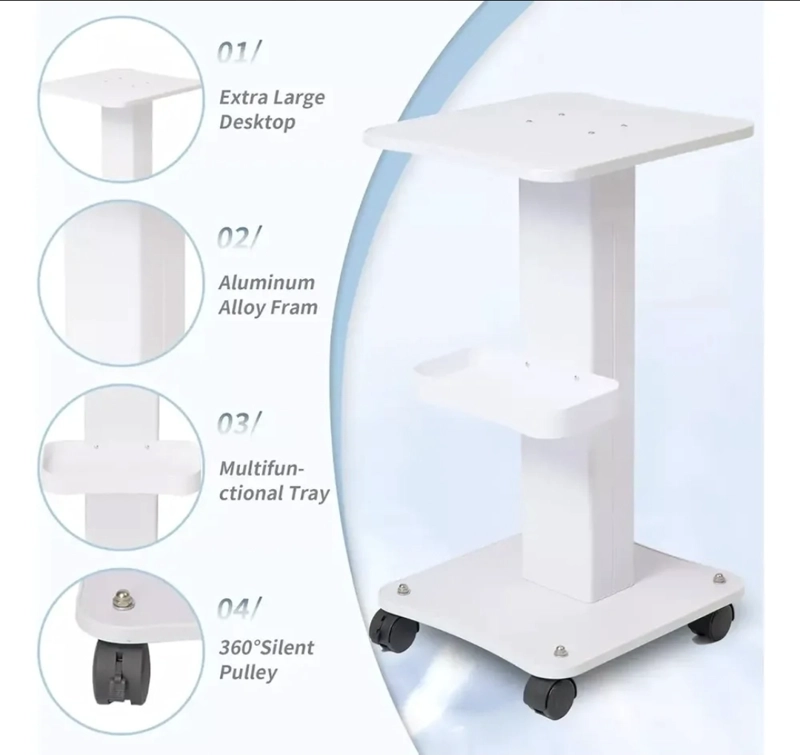 MESA VELADOR REPISA BLANCO FORTUNA - 5
