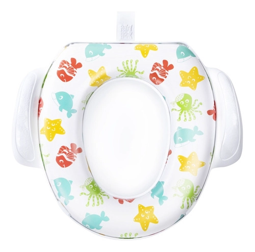 ASIENTO INFANTI ADAPTADOR BAÑO DISEÑO DEL MAR MULTICOLOR - 1