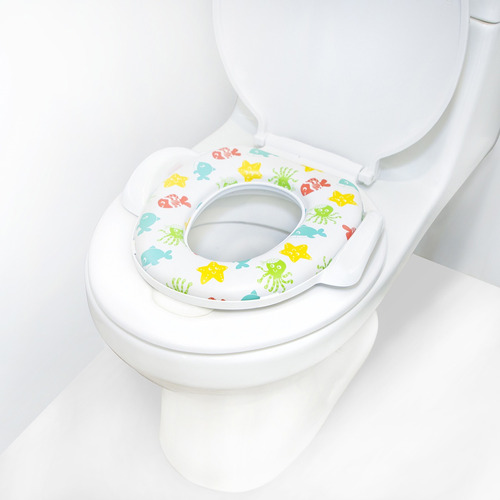 ASIENTO INFANTI ADAPTADOR BAÑO DISEÑO DEL MAR MULTICOLOR - 2
