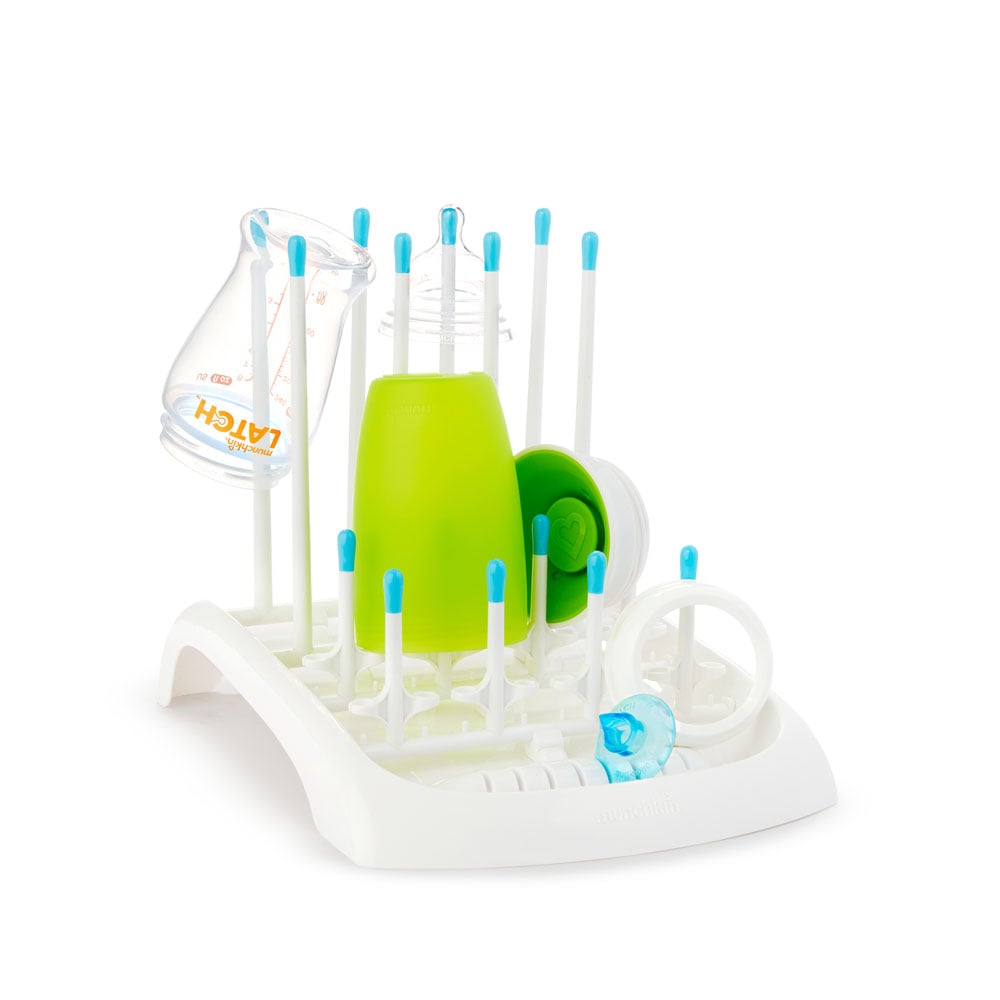 RACK ESCURRIDOR DE MAMADERAS INFANTI BLANCO MUNCHKIN - 2
