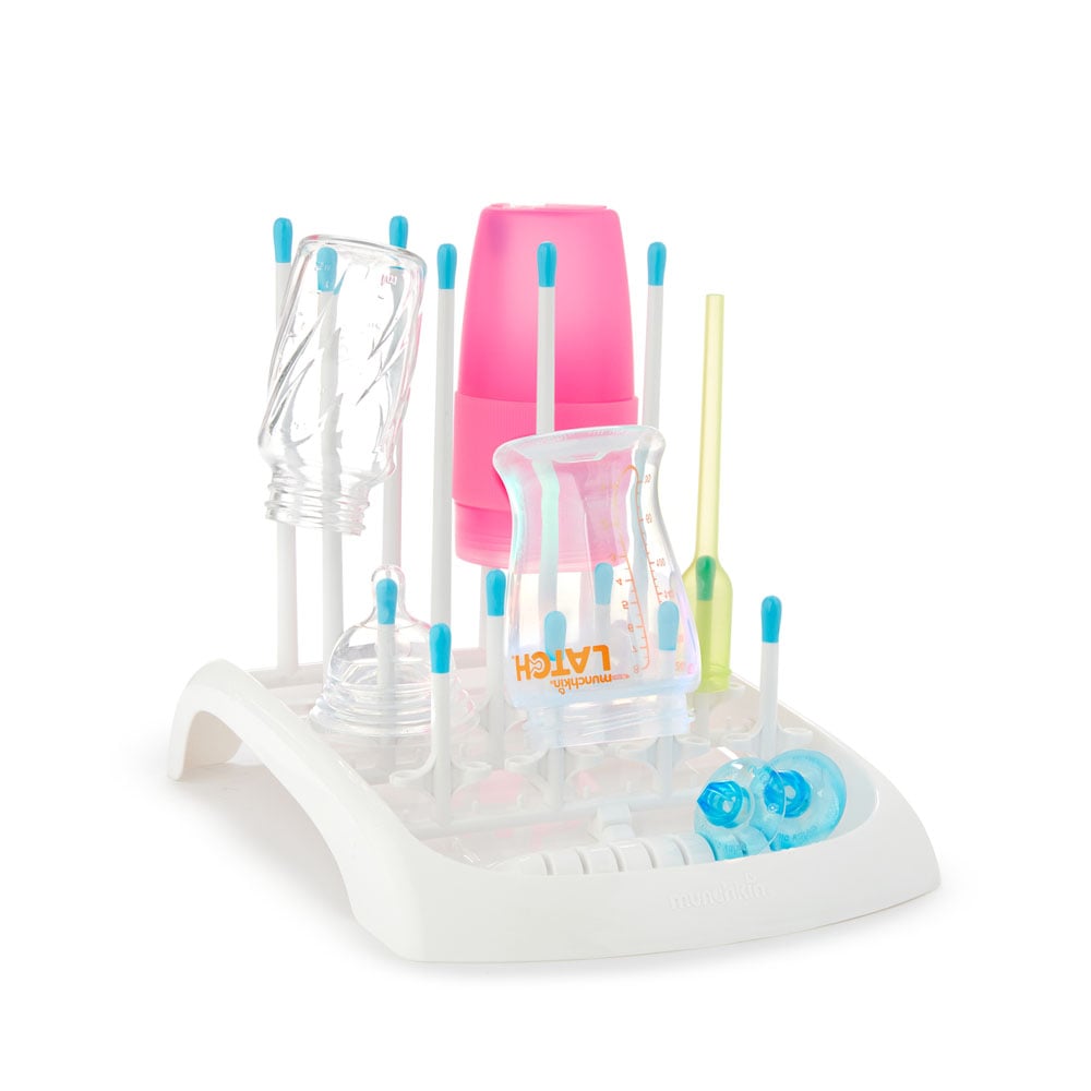 RACK ESCURRIDOR DE MAMADERAS INFANTI BLANCO MUNCHKIN - 3