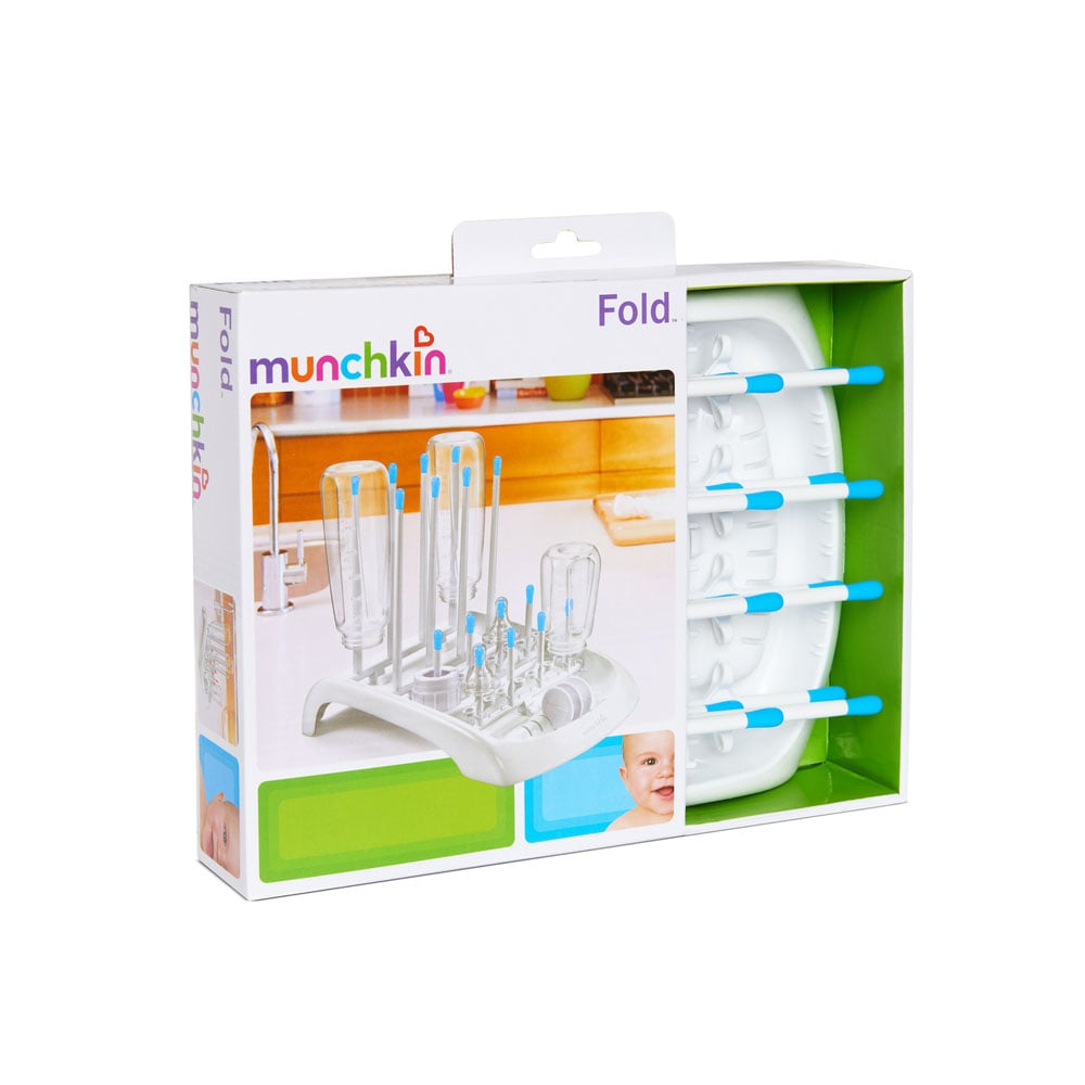 RACK ESCURRIDOR DE MAMADERAS INFANTI BLANCO MUNCHKIN - 6