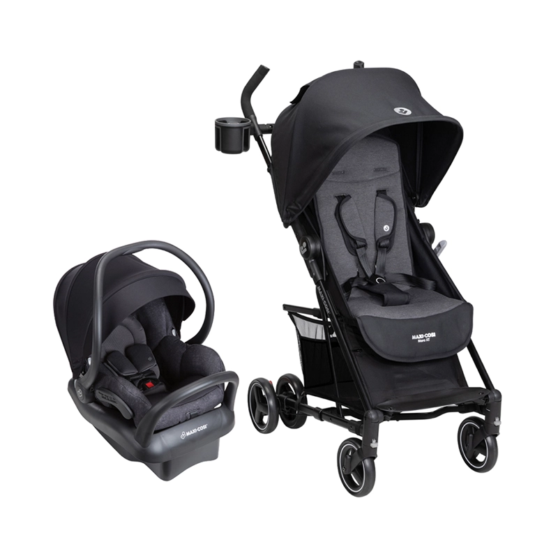 COCHE MAXI-COSI TRAVEL SYSTEM MARA XT ESSENTIAL BLACK NEGRO - 1