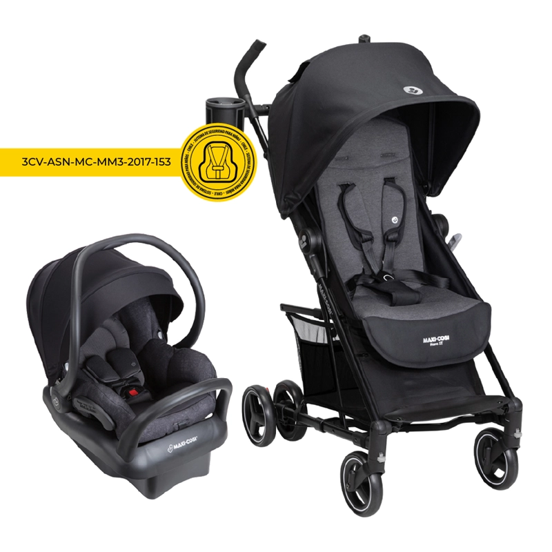 COCHE MAXI-COSI TRAVEL SYSTEM MARA XT ESSENTIAL BLACK NEGRO - 2