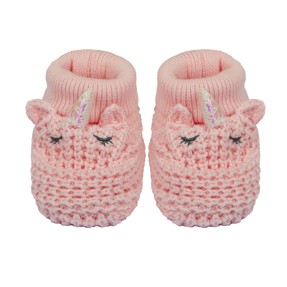 PANTUFLAS NIÑA INFANTI ROSADO UNICORNIO - 1