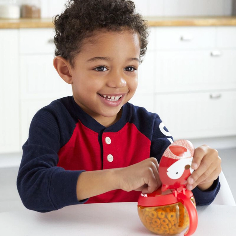 POCILLO SKIP HOP ZOO SNACK FOX ROJO - 4