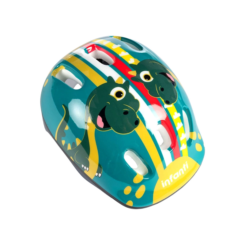 SET DE CASCO Y RODILLERAS GREEN INFANTI - 2