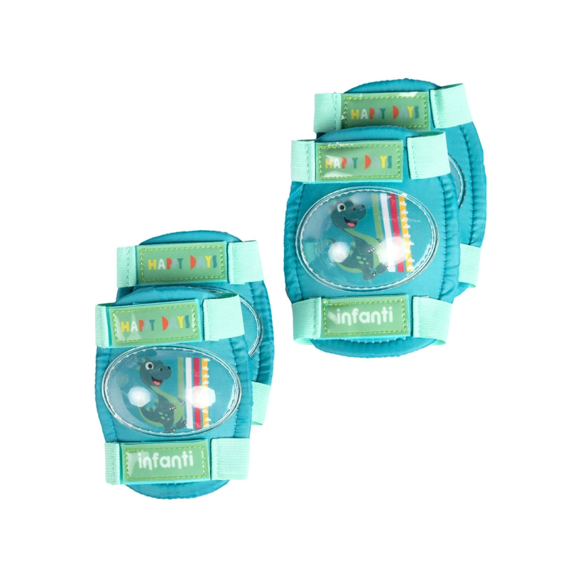 SET DE CASCO Y RODILLERAS GREEN INFANTI - 3