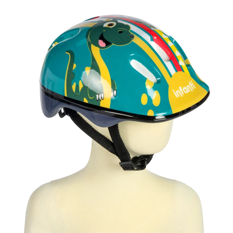 SET DE CASCO Y RODILLERAS GREEN INFANTI - 4