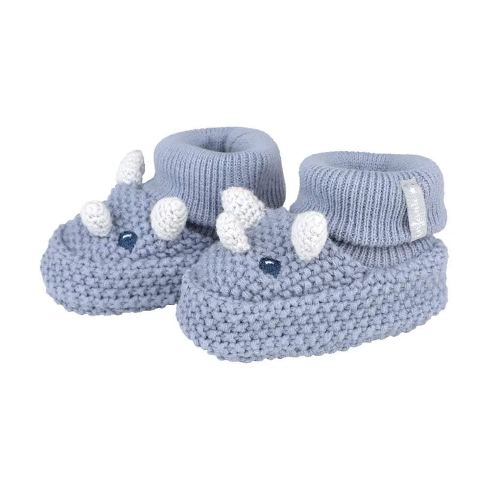 PANTUFLAS NIÑO INFANTI GRIS DINO - 2