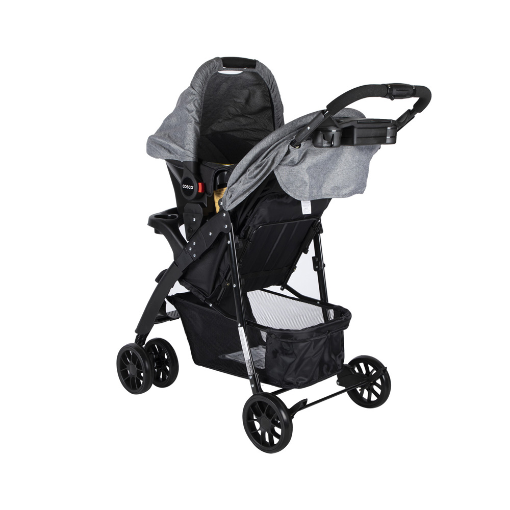 COCHE COSCO TRAVEL SYSTEM SPINE GREY GRIS - 4
