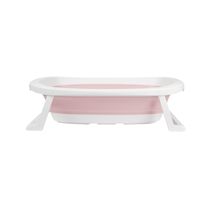 BAÑERA COSCO PLEGABLE ROSADO - 2