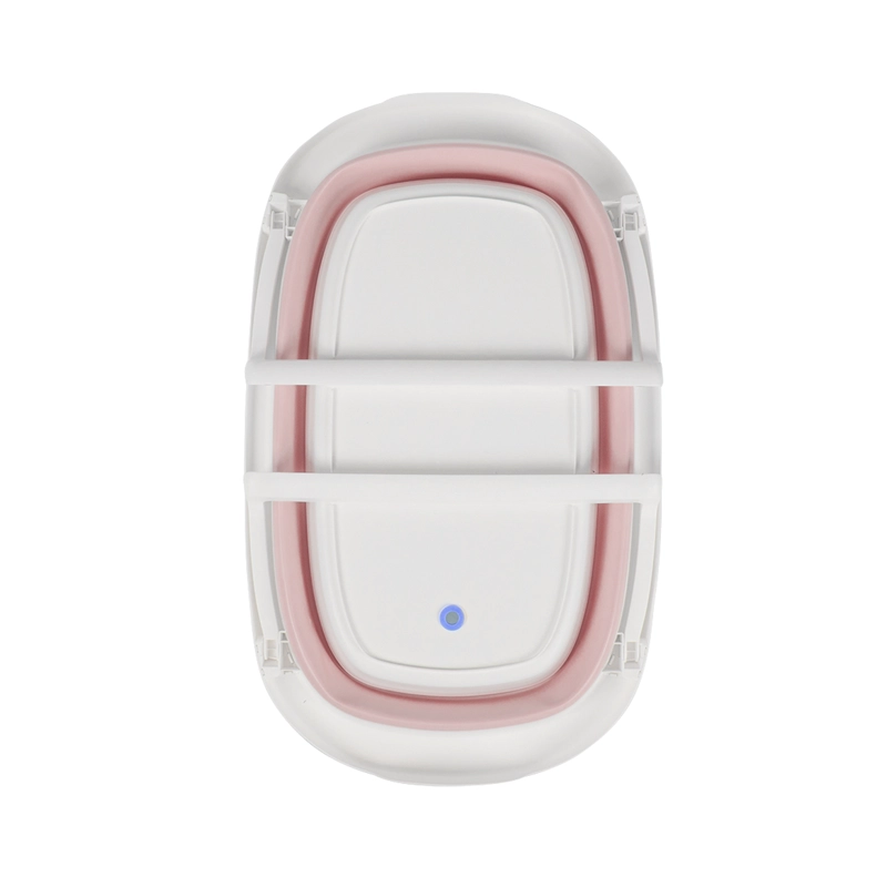 BAÑERA COSCO PLEGABLE ROSADO - 5