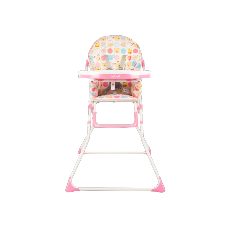 SILLA DE COMER CANDY ZOO PINK INFANTI - 2