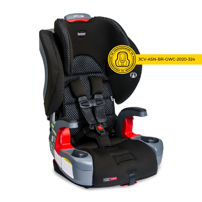 SILLA BRITAX AUTO BUTACA GROW WITH YOU CT COOL FLOW GREY GRIS - 2