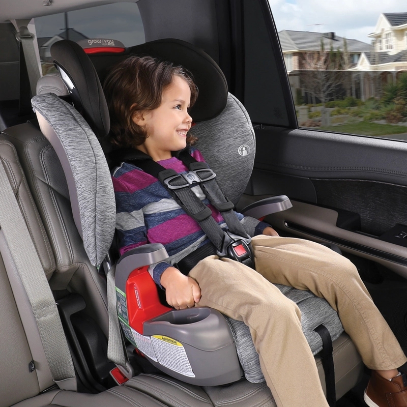 SILLA BRITAX AUTO BUTACA GROW WITH YOU CT COOL FLOW GREY GRIS - 6