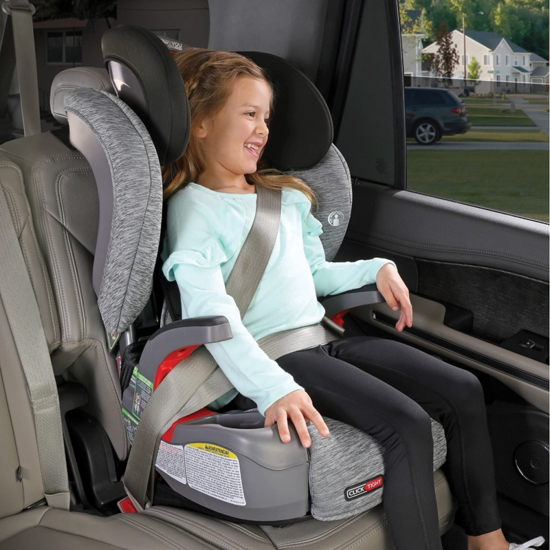 SILLA BRITAX AUTO BUTACA GROW WITH YOU CT COOL FLOW GREY GRIS - 7