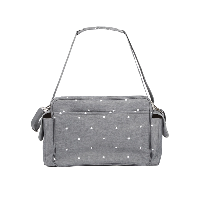 BOLSO INFANTI SOPHIE ESTRELLAS TOTE GRIS - 3
