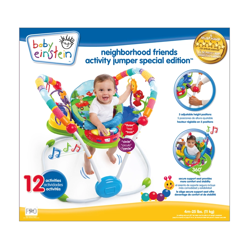 CENTRO ACTIVIDAD INFANTI SALTARIN BABY EINSTEIN FRIENDS MULTICOLOR - 5