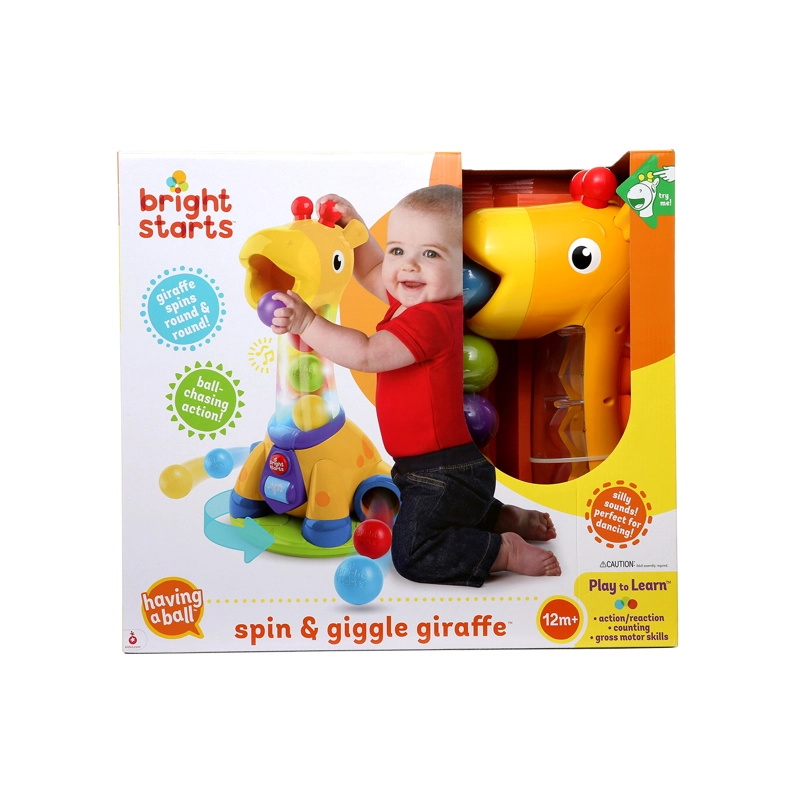 SPIN & GIGGLE GIRAFFE BRIGHT STARTS - 5