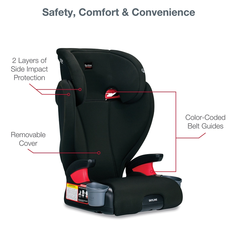 SILLA BRITAX AUTO BUTACA SKYLINE DUSK NEGRO - 6