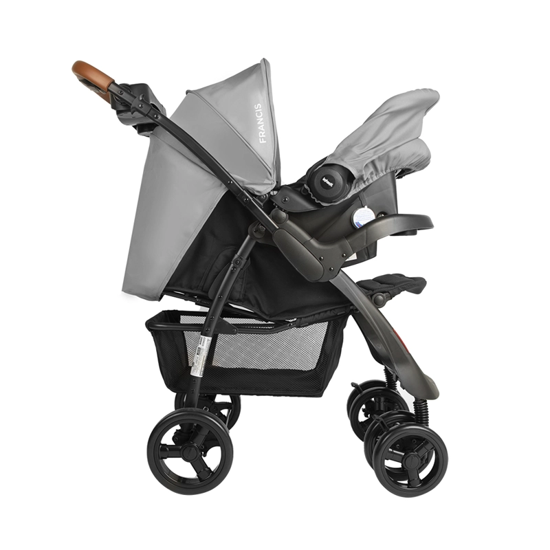COCHE COSCO TRAVEL SYSTEM FRANCIS GREY GRIS - 3