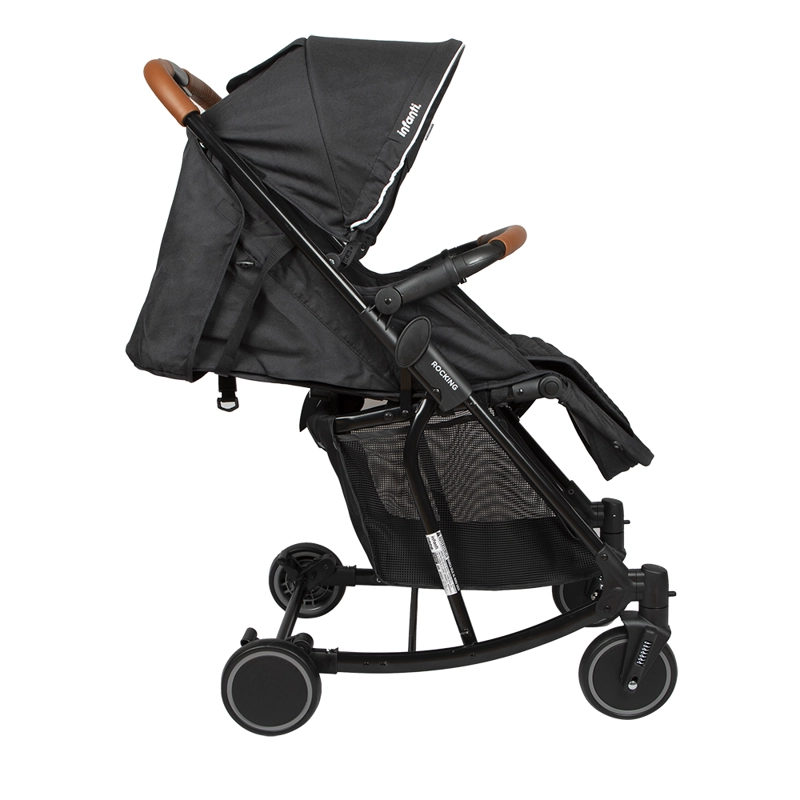 COCHE INFANTI PASEO ROCKING BLACK NEGRO - 5