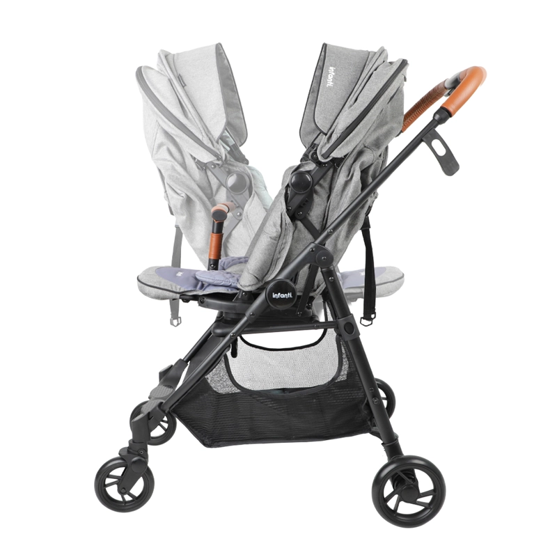 COCHE PASEO ZURI 360° GREY - 4
