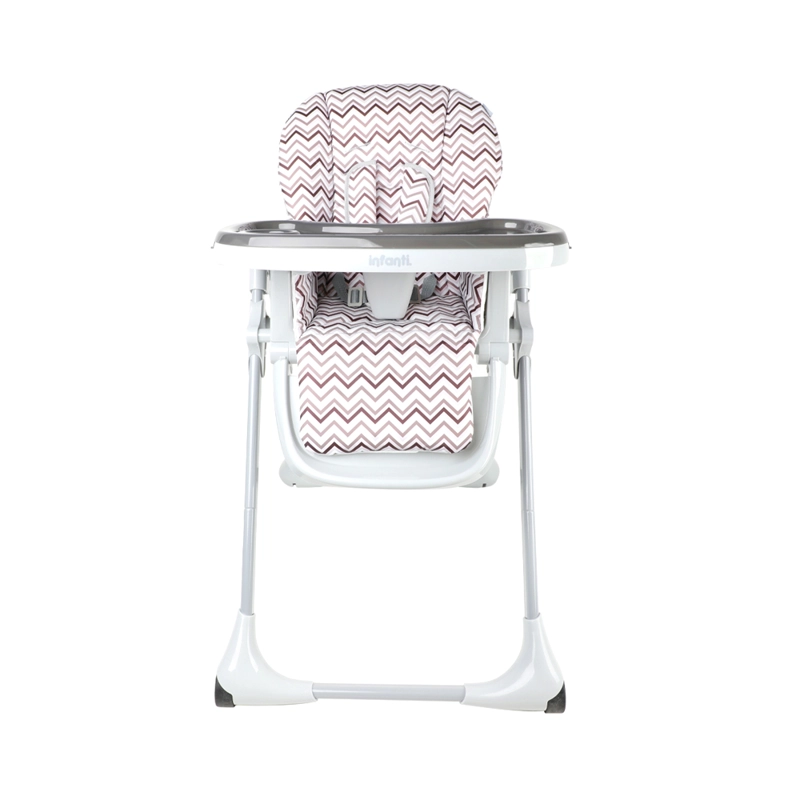 SILLA COMER INFANTI APPETITO STRIPES ROSADO - 2