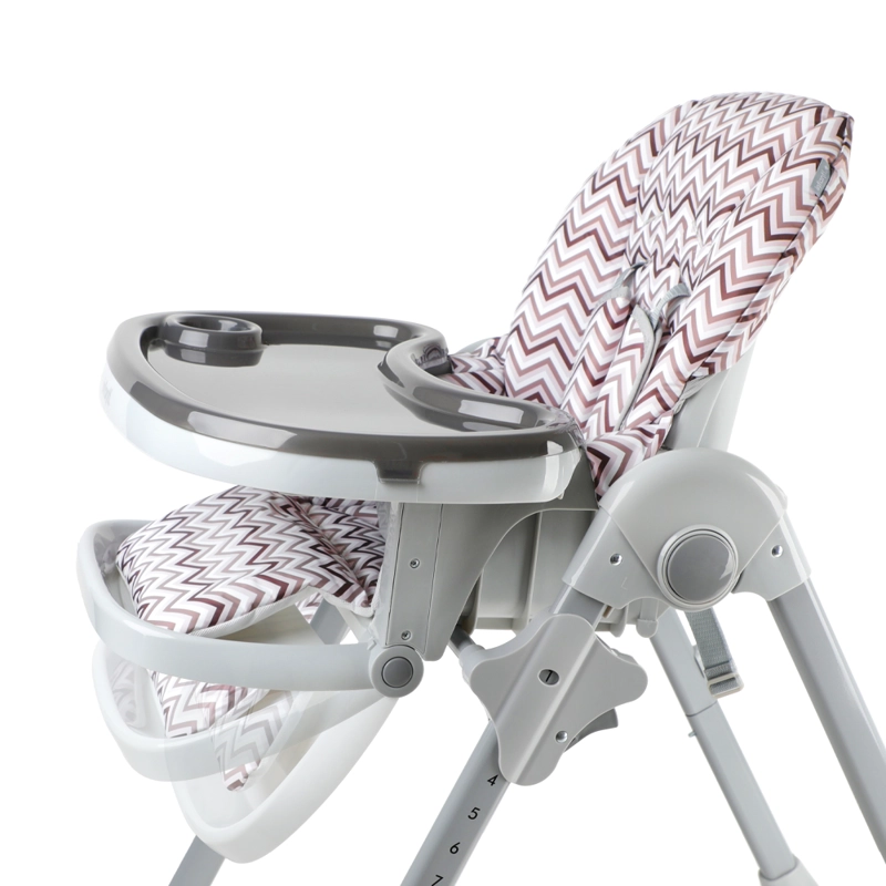 SILLA COMER INFANTI APPETITO STRIPES ROSADO - 7