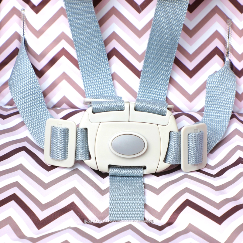 SILLA COMER INFANTI APPETITO STRIPES ROSADO - 8